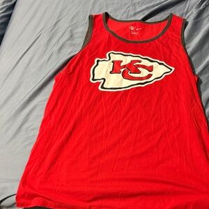 Nike Red Chiefs Logo Tank Top XXL good condition